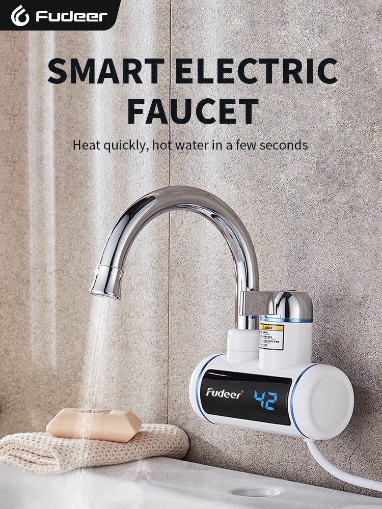 Fudeer Electric Water Heater 2 - Commercial Kitchen Faucet review and price