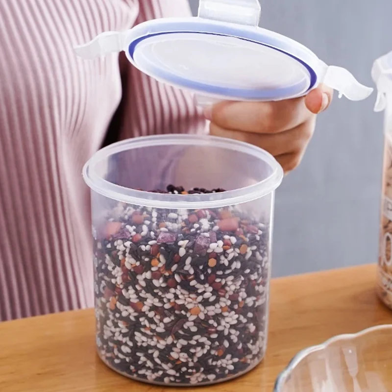 1/4PCS Sealed Jars With Scale  - Commercial Kitchen Refrigerator review and price