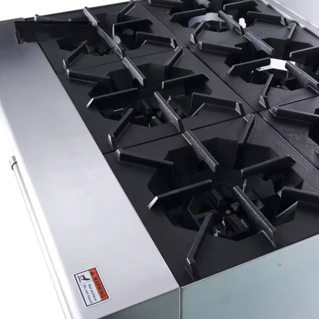 Gas Stove Perfex Gas 6 Burner  - Commercial Kitchen Stove review and price