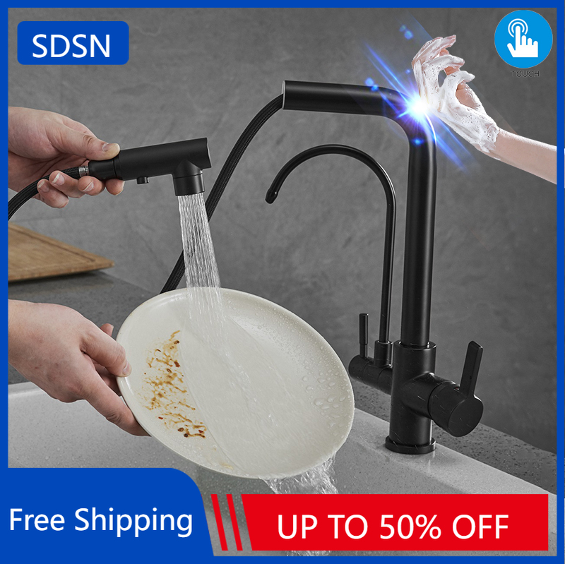 Black Touch Filter Kitchen Fau - Commercial Kitchen Mixer Tap review and price